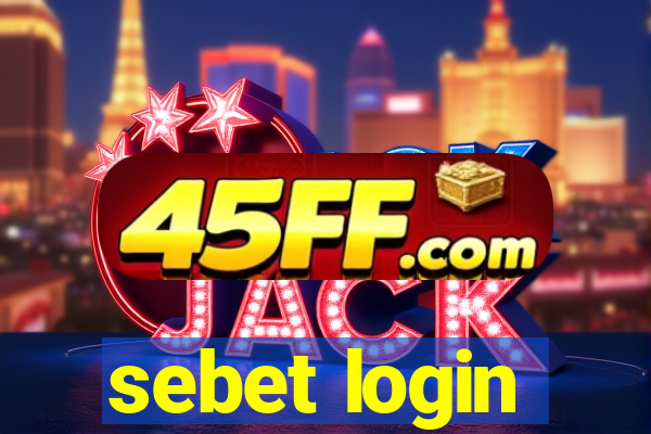 sebet login